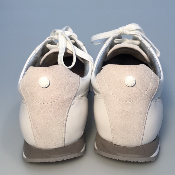 ***SALE***NWT Michael Michael Kors White Leather Sneaker - Picture 3 of 6